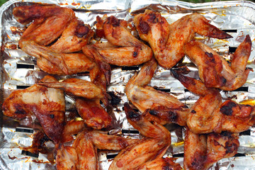grilled chicken wings