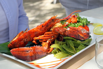 Homard Grillé