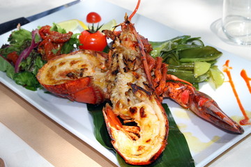 Langouste grillée