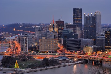 Fototapeta premium Pittsburgh Skyline