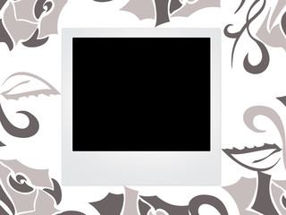 Black-white art frame