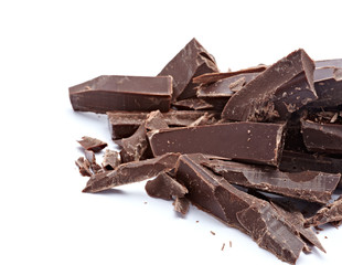 chocolate dessert pieces sweet food