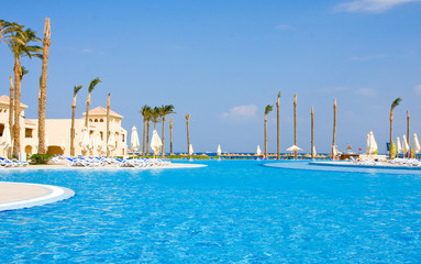 Swimming pool . Egypt .