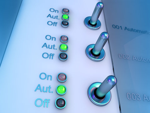 Kippschalter Automatik 3D