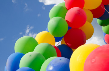 Fototapeta na wymiar Colorful balls