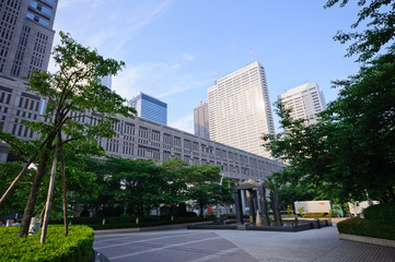 Skyscrapers at Nishi-Shinjuku - Tokyo, Japan