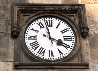 Fototapeta na wymiar Tower clock