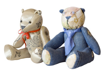 Teddy bear couple