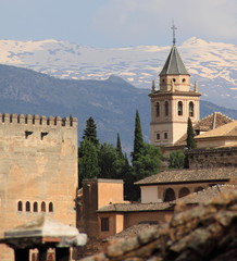 Fototapeta na wymiar Alhambra, Andaluzja