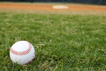 Baseball on Field - 33249432