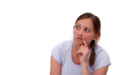 Gedanken der Frau