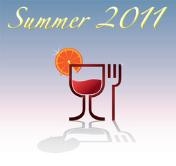 Summer comming theme - illustration