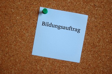 Bildungsauftrag