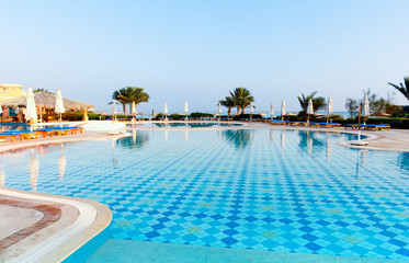 Luxury Hotel in the Morning