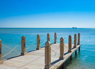 Fototapeta premium Wooden Pier