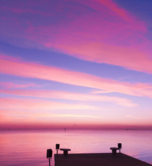 Jetty into Sunrise Heaven