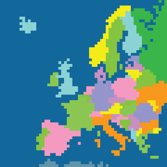 Carte de l& 39 Europe