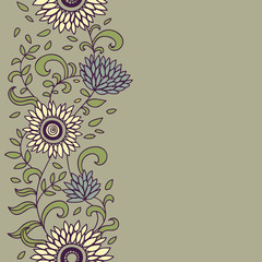 Vintage seamless pattern