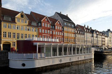 Naklejka premium Kopenhagen Nyhavn