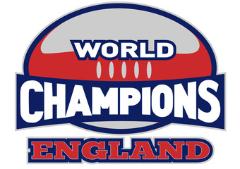 rugby ball world champions england