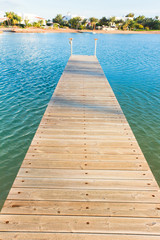 Fototapeta premium Pier over Waters