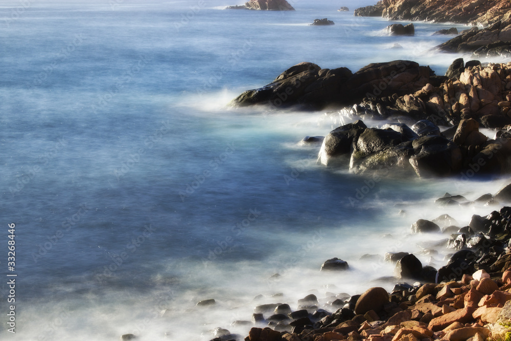 Poster Wonderful Colors of the Corsica Sea