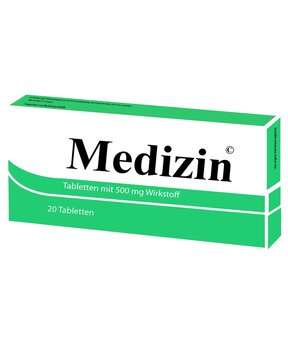Medizin Schachtel