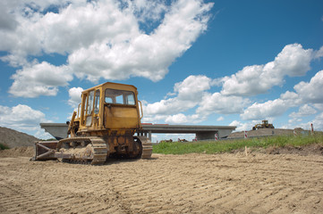 Fototapeta premium bulldozer