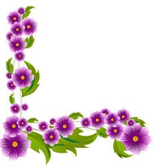 fleurs mauves © Danielle Bonardelle