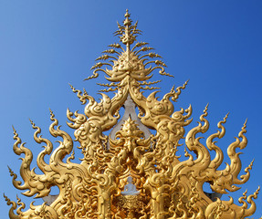 Fototapeta na wymiar Thai temple decorate, Asia
