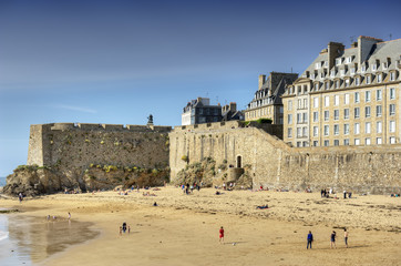 Remparts HDR de Saint-Malo
