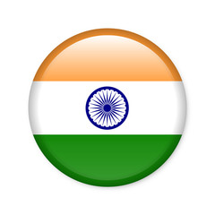 Indien - Button