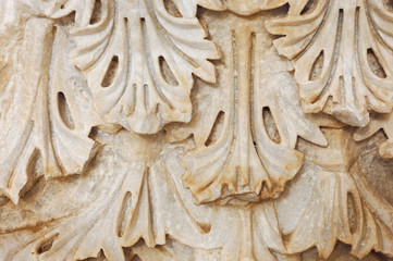 Ancient Column Capital Pattern