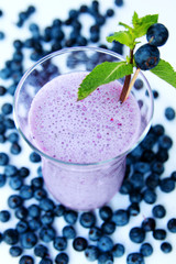 Blueberry smoothie