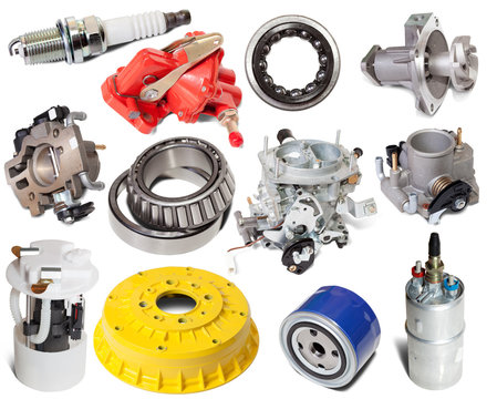 Set of auto parts