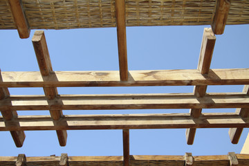 Fototapeta premium Überdachung