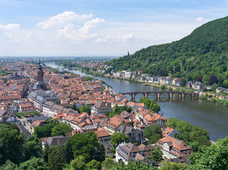 Fototapeta na wymiar Heidelberg City