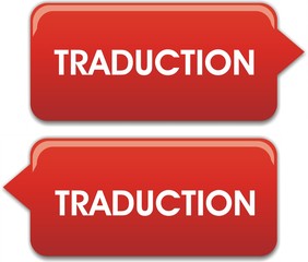 Fototapeta premium bouton traduction