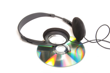 Headphones and compact disc