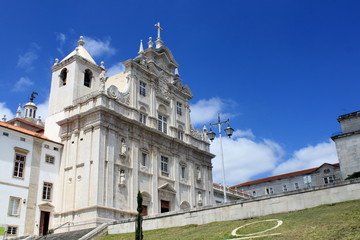 The New Cathedral (Se Nova) in Coimbra, Portugal