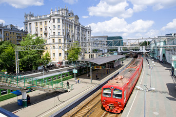 Moscow railway station