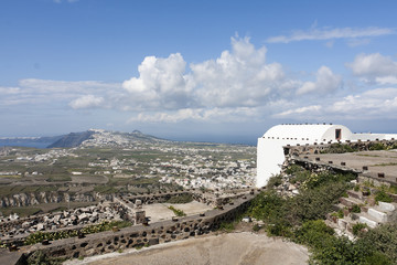 Santorini landscape