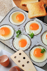 Fried eggs