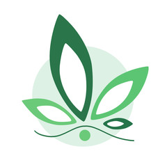 Logo feuille / écologie