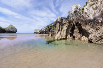 Fototapeta na wymiar Playa de Berell