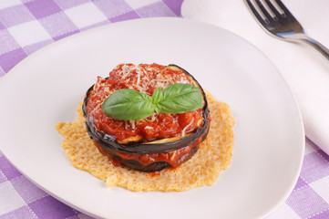 Aubergine parmigiana