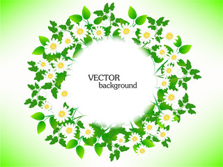 Abstract floral background