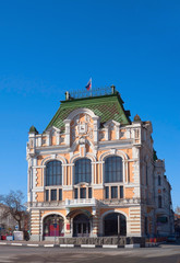 Historic city council building in Nizhny Novgorod, Russia
