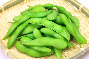 green soybean
