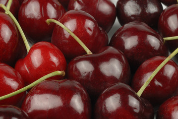 Cerezas, detalle